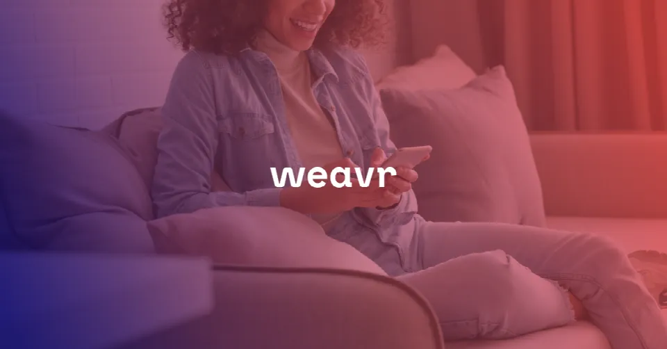 Weavr project screenshot (FinTech)