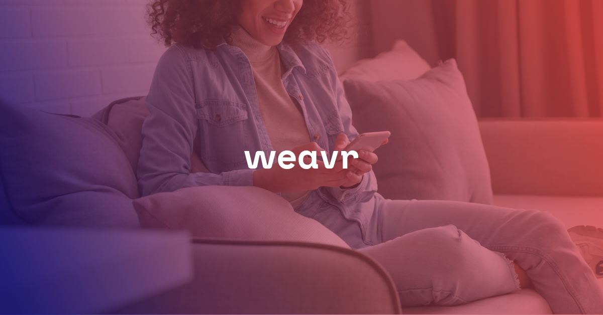 Weavr project screenshot (FinTech)